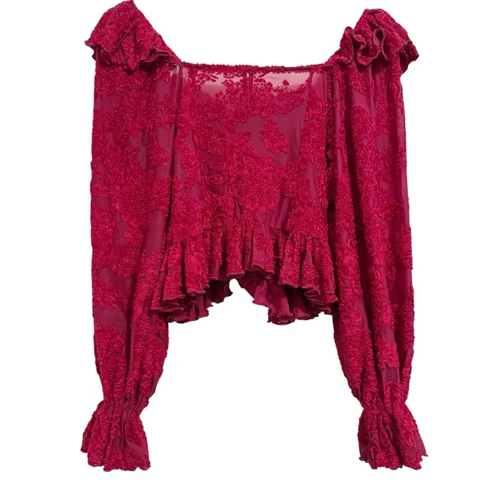 Anthropologie burnout velvet